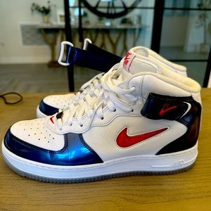 Air Force 1 AF1 mid qs Independence Day